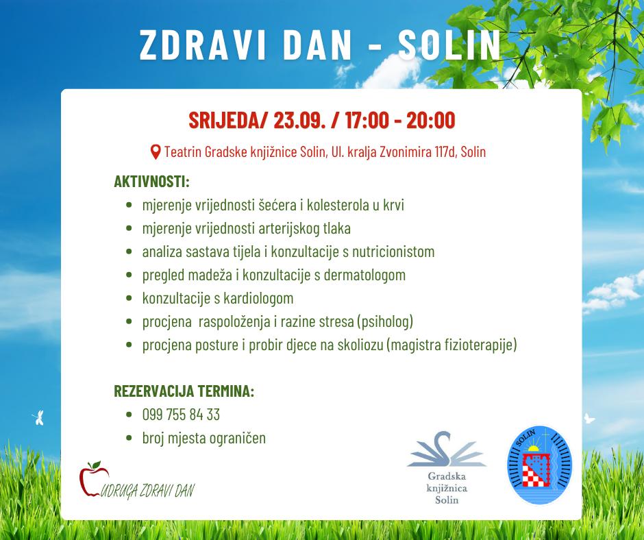 zdravi dan solin